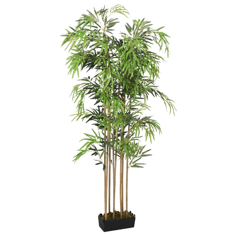 Load image into Gallery viewer, Vidaxl kunstplant bamboe 1605 bladeren 180 cm groen