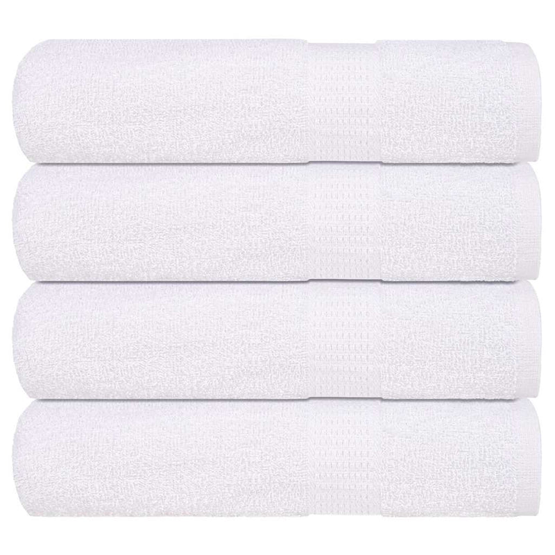 Load image into Gallery viewer, Vidaxl douchehanddoeken frogn 4 st 70x140 cm 360 g m² wit