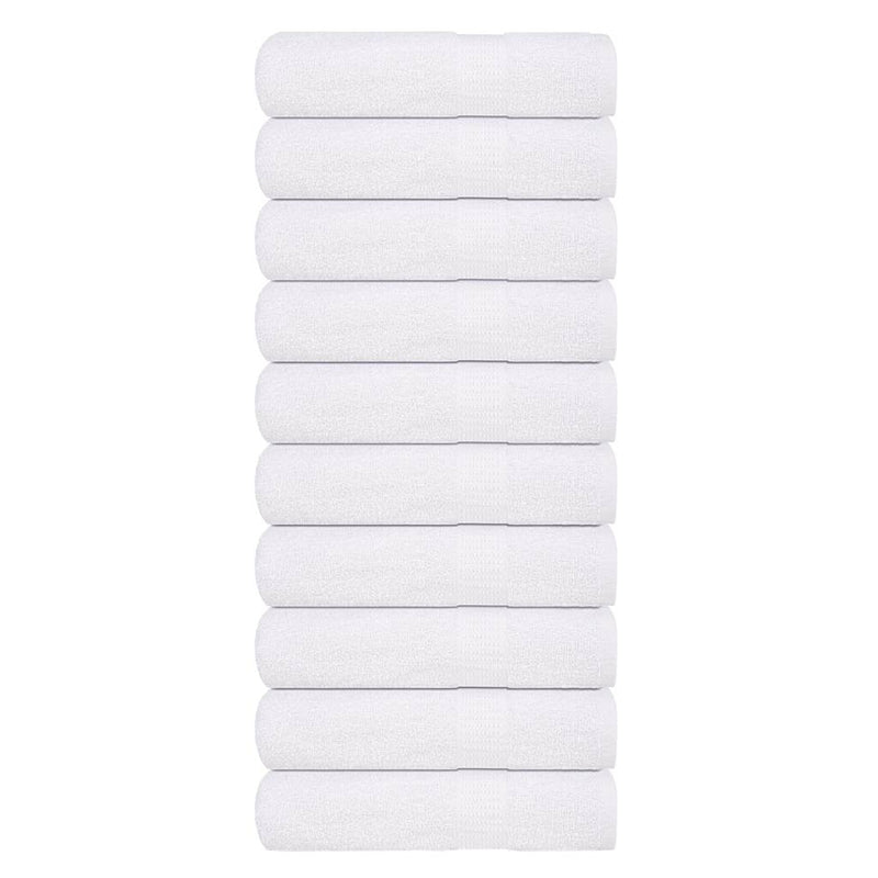 Load image into Gallery viewer, Vidaxl douchehanddoeken frogn 10 st 70x140 cm 360 g m² wit