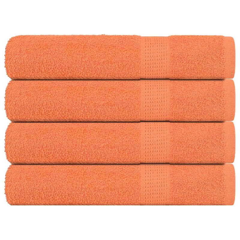 Load image into Gallery viewer, Vidaxl handdoeken frogn 4 st 100x200 cm 360 g m² oranje