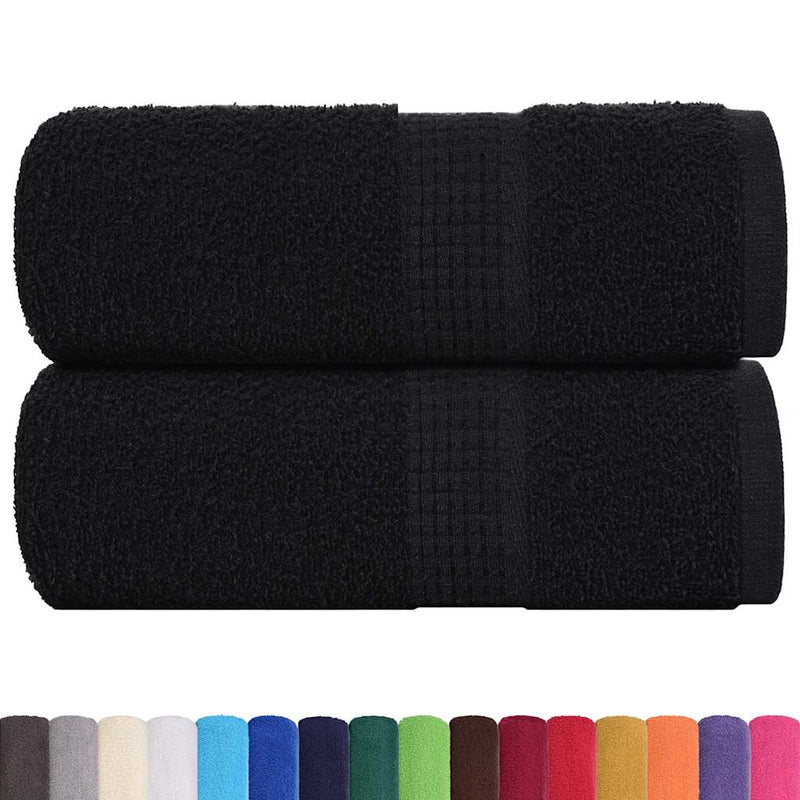 Load image into Gallery viewer, Vidaxl gastendoekjes frogn 2 st 30x50 cm 360 g m² zwart