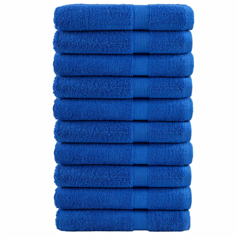 Load image into Gallery viewer, Vidaxl handdoeken solund 10 st 600 g m² 100x200 cm blauw