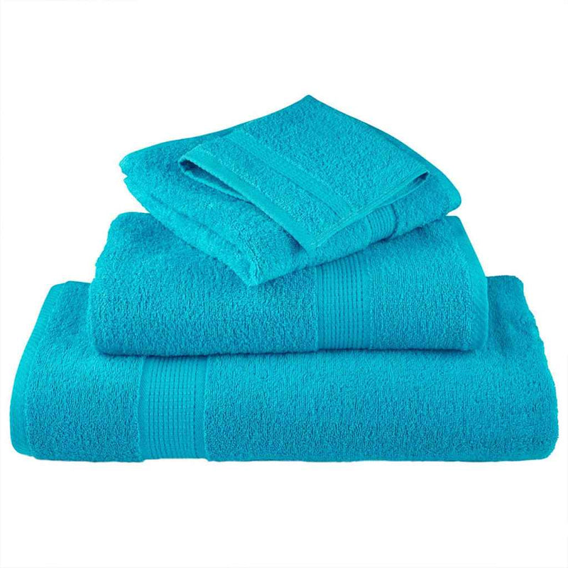 Afbeelding laden in galerijviewer, Vidaxl gastendoek solund turquoise 550 gsm