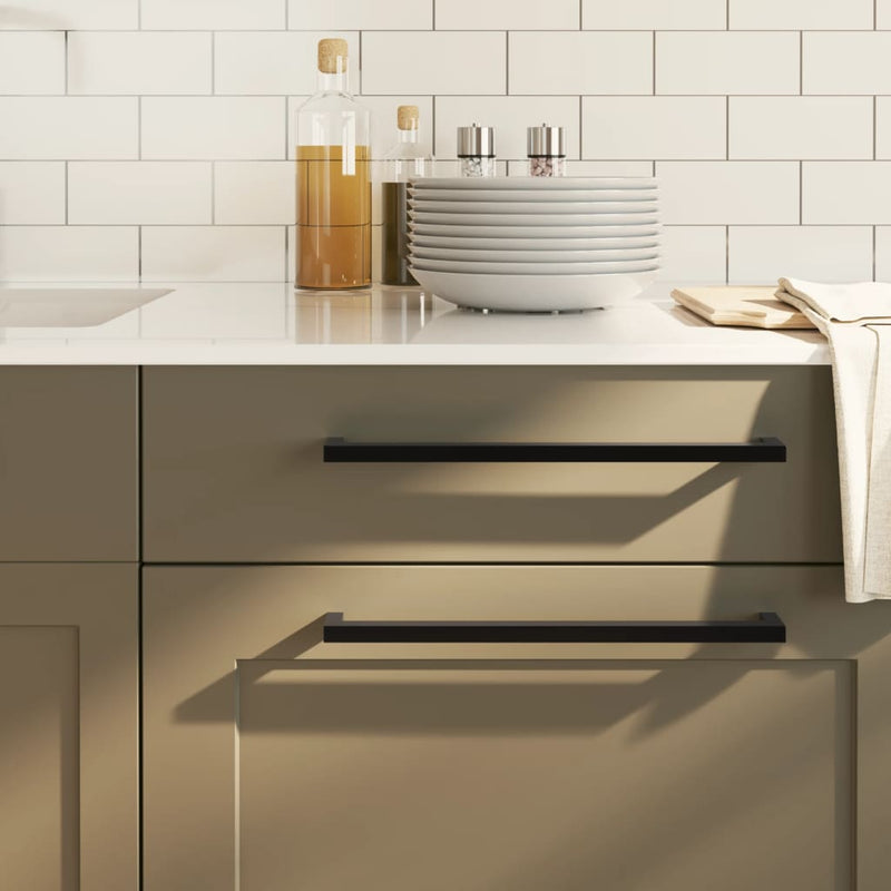 Load image into Gallery viewer, Vidaxl handvatten 10 st 320 mm roestvrij staal zwart