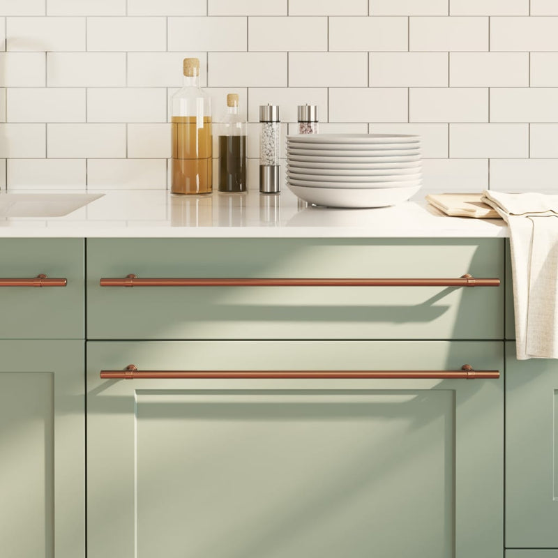 Load image into Gallery viewer, Vidaxl handvatten 10 st 480 mm roestvrij staal bronskleurig