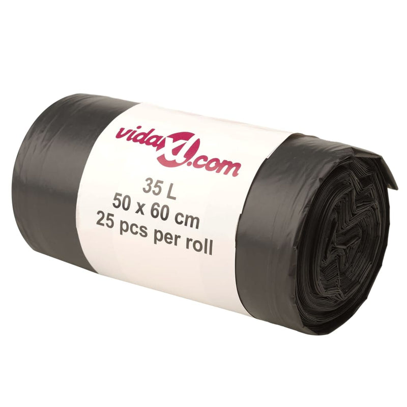 Load image into Gallery viewer, Vidaxl vuilniszakken 250 st 35 l zwart