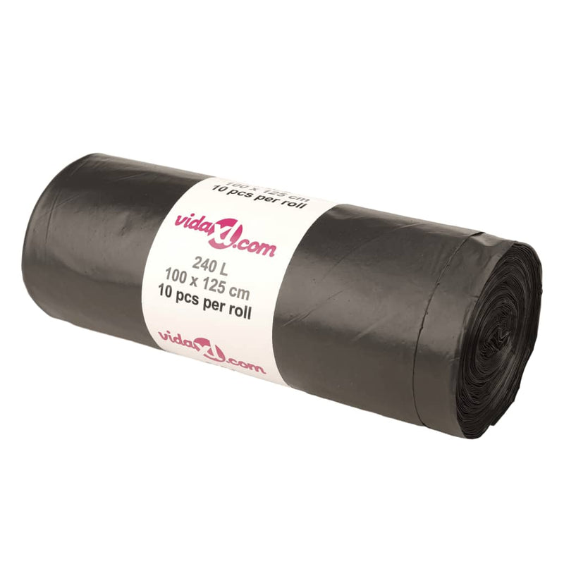 Load image into Gallery viewer, Vidaxl vuilniszakken 150 st 240 l zwart
