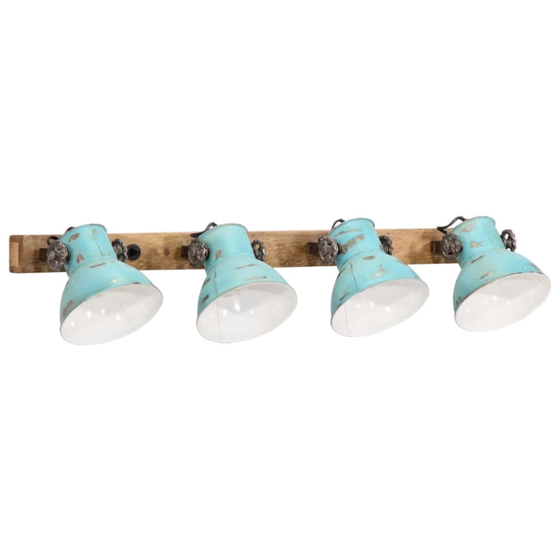 Load image into Gallery viewer, Vidaxl wandlamp 25 w e27 90x25 cm verweerd blauw