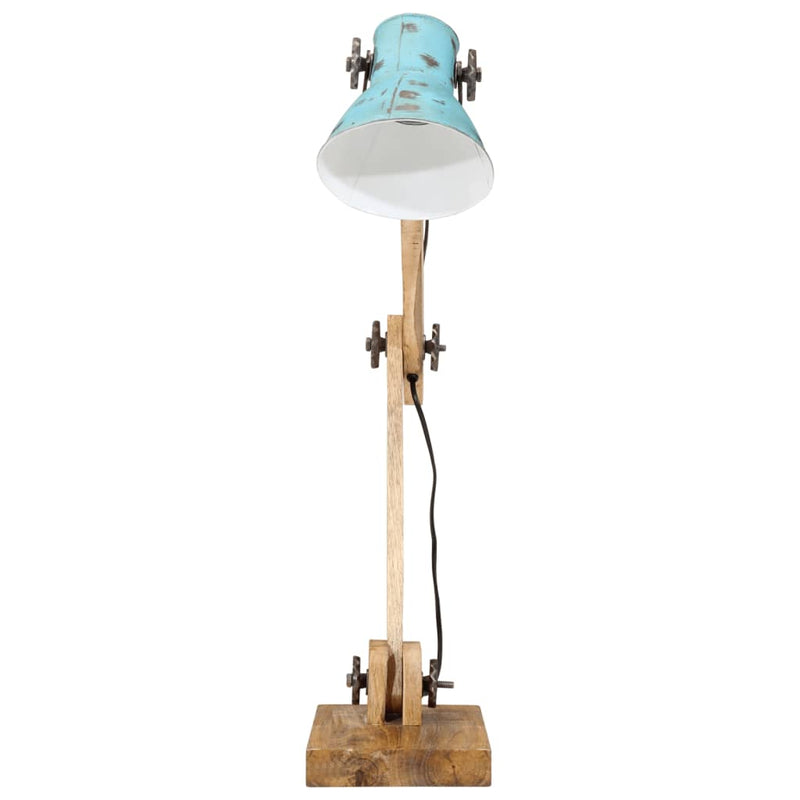 Load image into Gallery viewer, Vidaxl bureaulamp 25 w e27 23x18x96 cm verweerd blauw