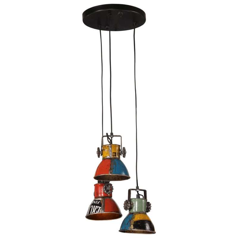 Load image into Gallery viewer, Vidaxl hanglamp 25 w e27 30x30x100 cm meerkleurig