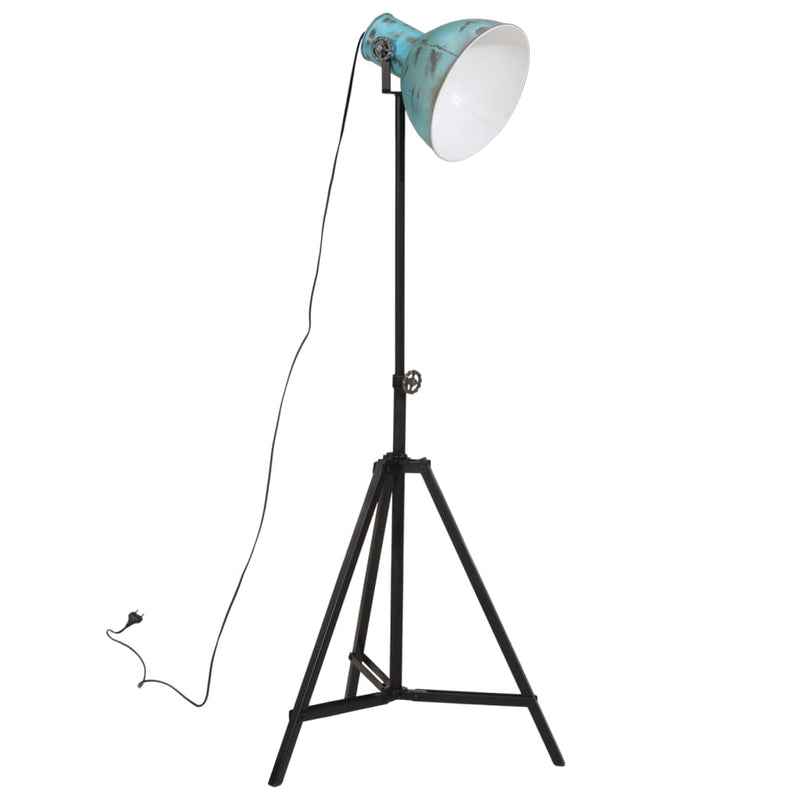 Load image into Gallery viewer, Vidaxl vloerlamp 25 w e27 61x61x90 150 cm verweerd blauw