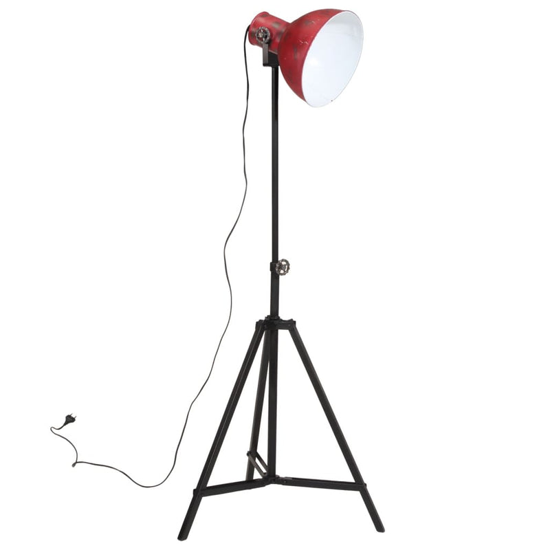 Load image into Gallery viewer, Vidaxl vloerlamp 25 w e27 61x61x90 150 cm verweerd rood