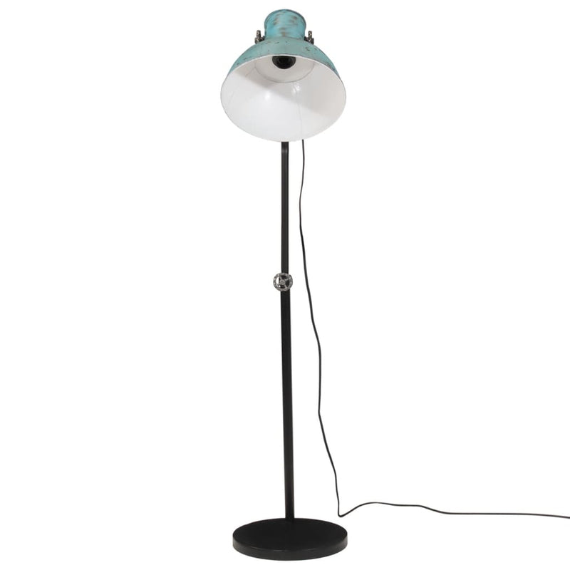 Load image into Gallery viewer, Vidaxl vloerlamp 25 w e27 30x30x90 150 cm verweerd blauw