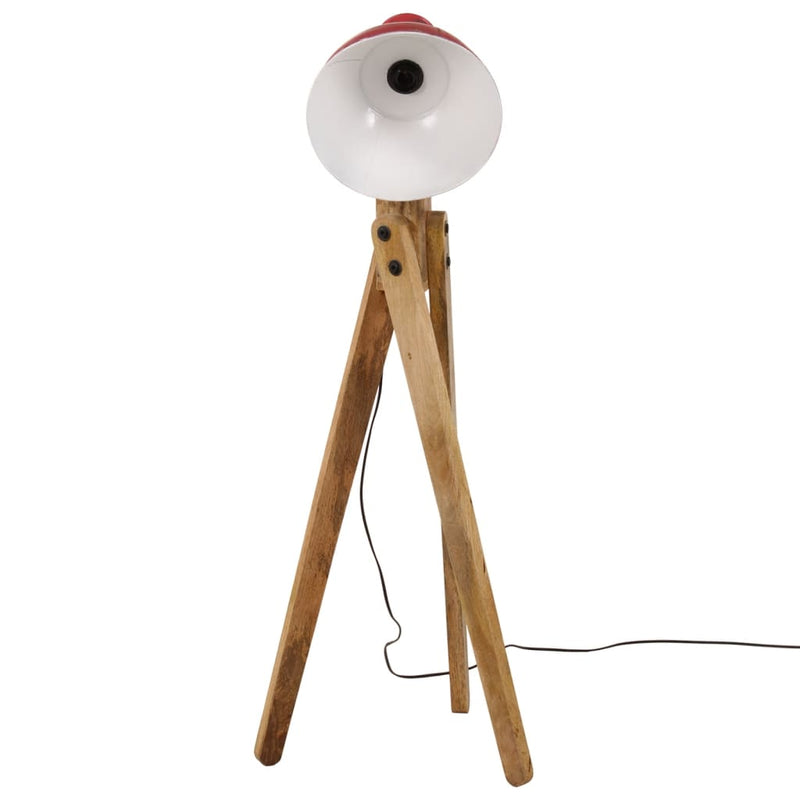 Load image into Gallery viewer, Vidaxl vloerlamp 25 w e27 45x45x120 cm verweerd rood
