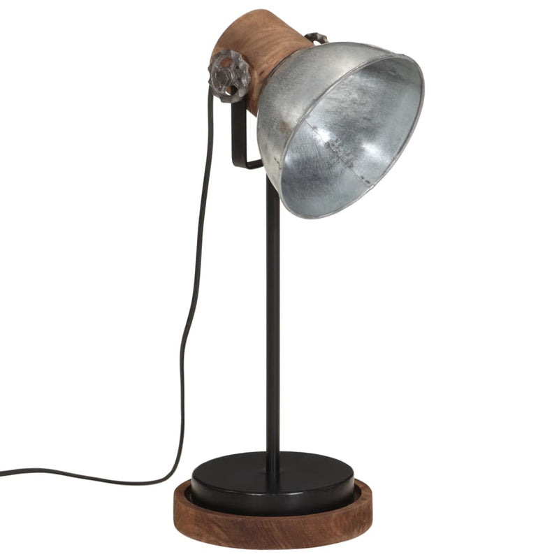 Load image into Gallery viewer, Vidaxl bureaulamp 25 w e27 17x17x50 cm vintage zilverkleurig