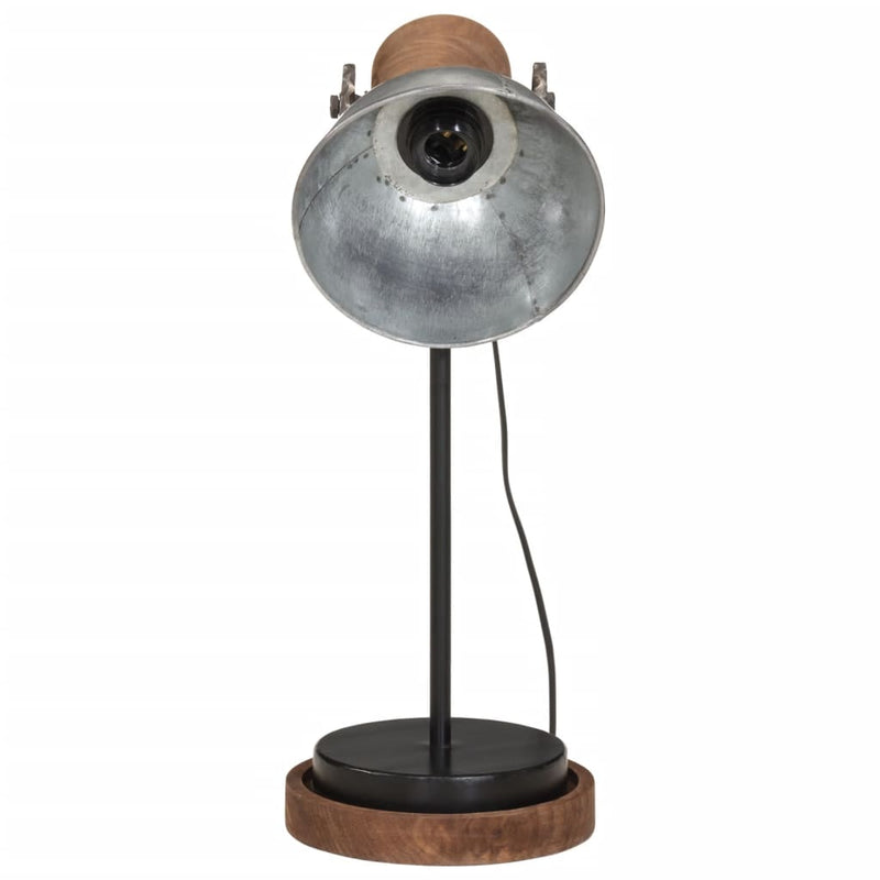 Load image into Gallery viewer, Vidaxl bureaulamp 25 w e27 17x17x50 cm vintage zilverkleurig