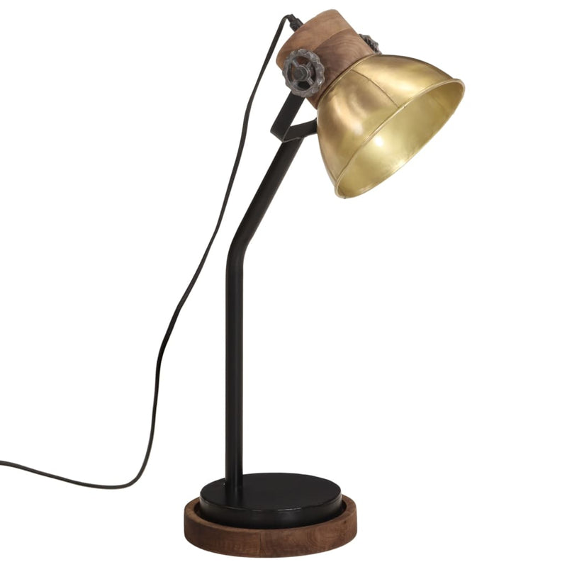 Load image into Gallery viewer, Vidaxl bureaulamp 25 w e27 18x18x60 cm antiek messingkleurig