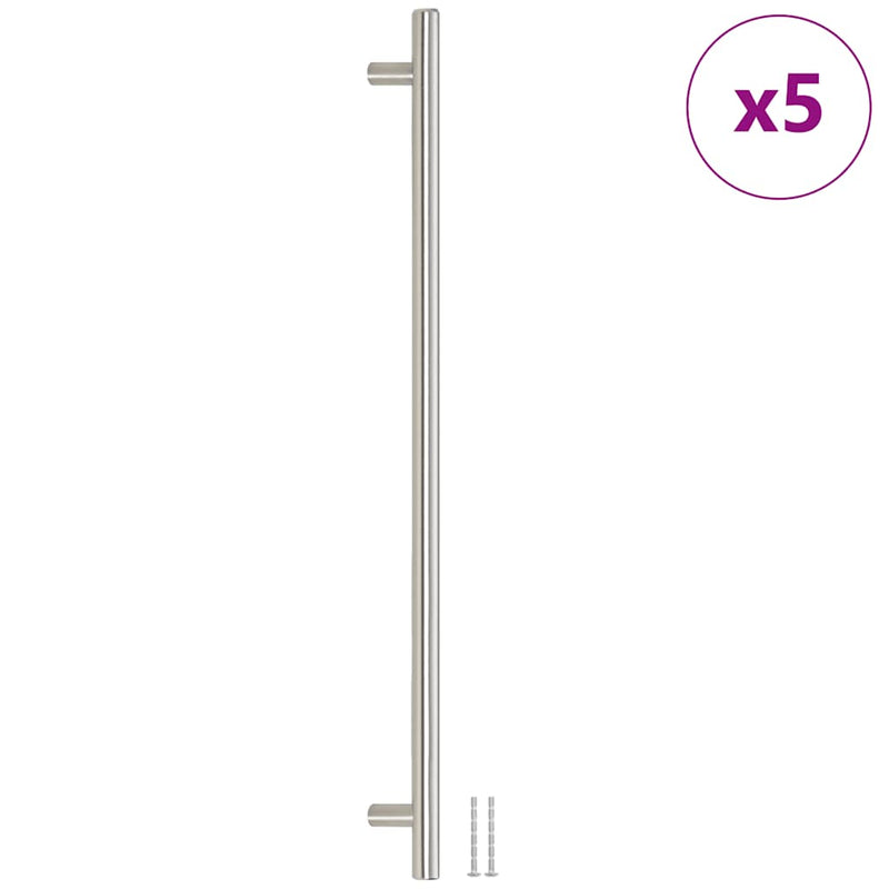 Load image into Gallery viewer, Vidaxl handvatten 5 st 480 mm roestvrij staal zilverkleurig