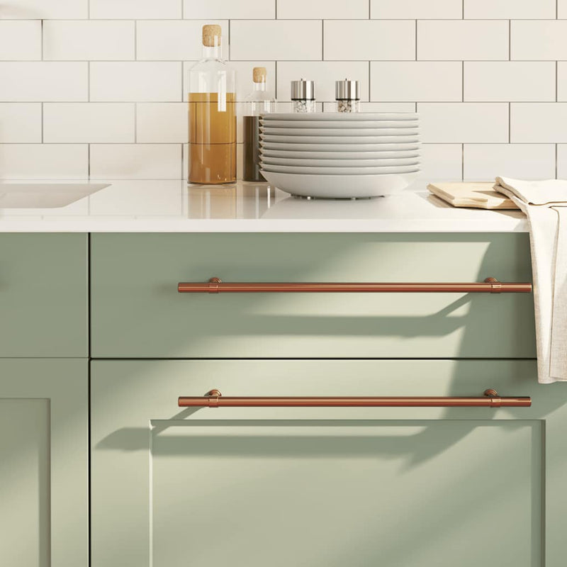 Load image into Gallery viewer, Vidaxl handvatten 5 st 320 mm roestvrij staal bronskleurig