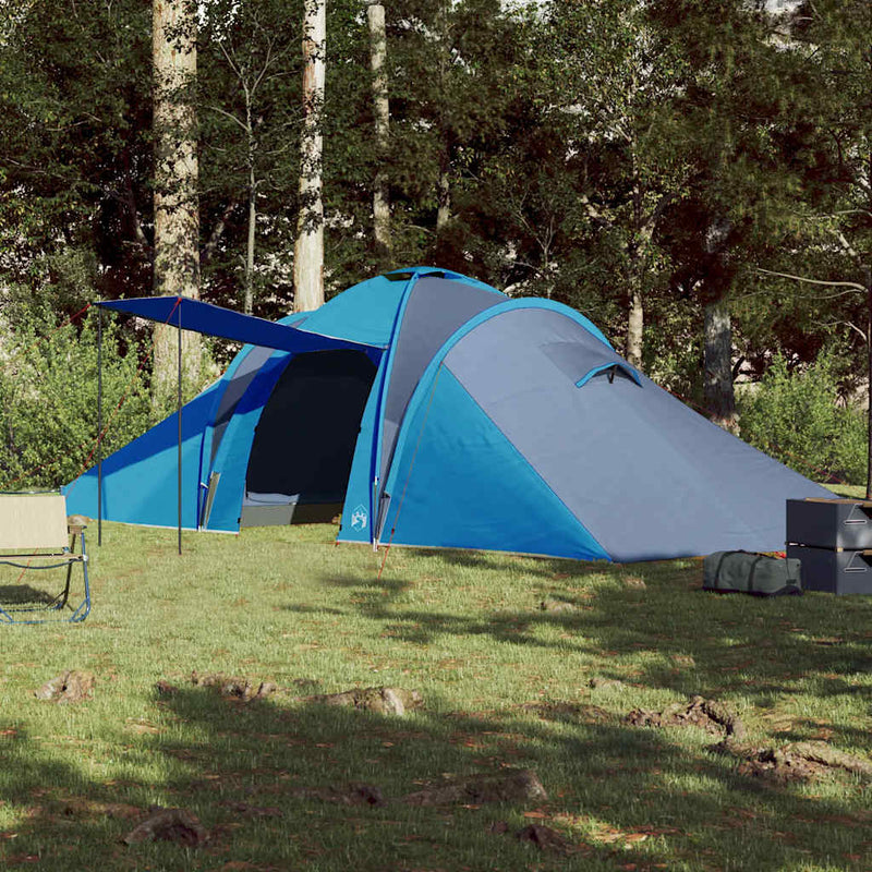 Load image into Gallery viewer, Vidaxl koepeltent 6-persoons waterdicht blauw