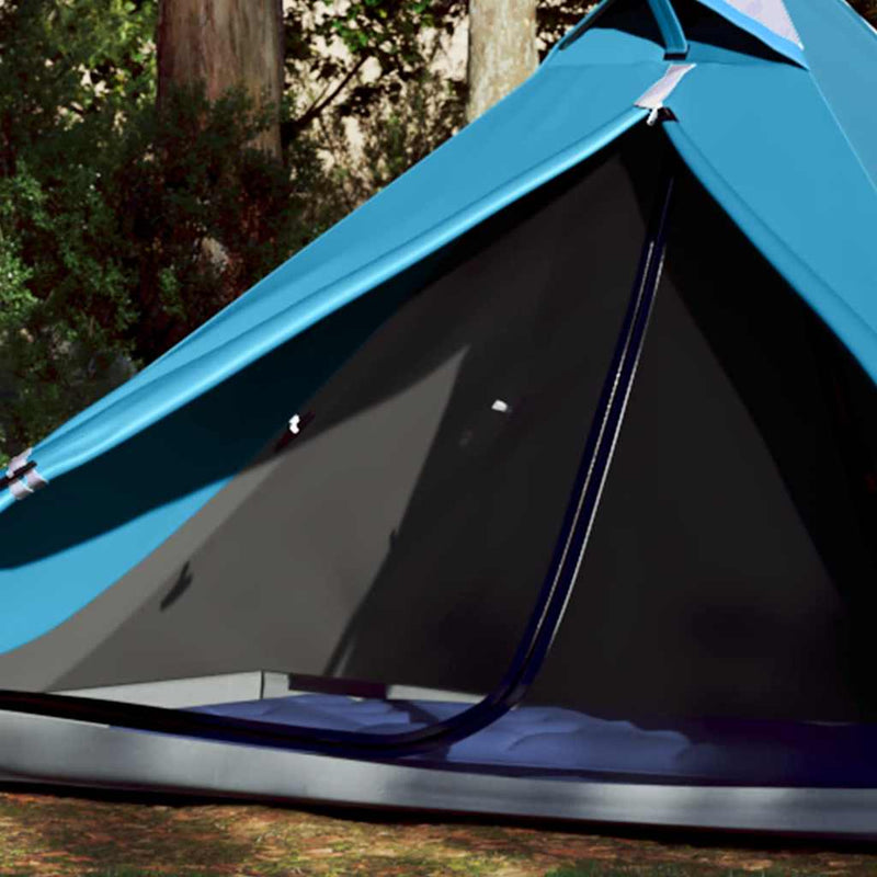 Load image into Gallery viewer, Vidaxl hangende tipi tent 1-persoons waterdicht blauw