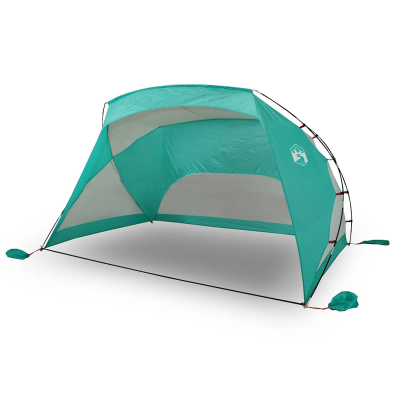 Load image into Gallery viewer, Vidaxl strandtent 274x178x170 148 cm 185t polyester zeegroen