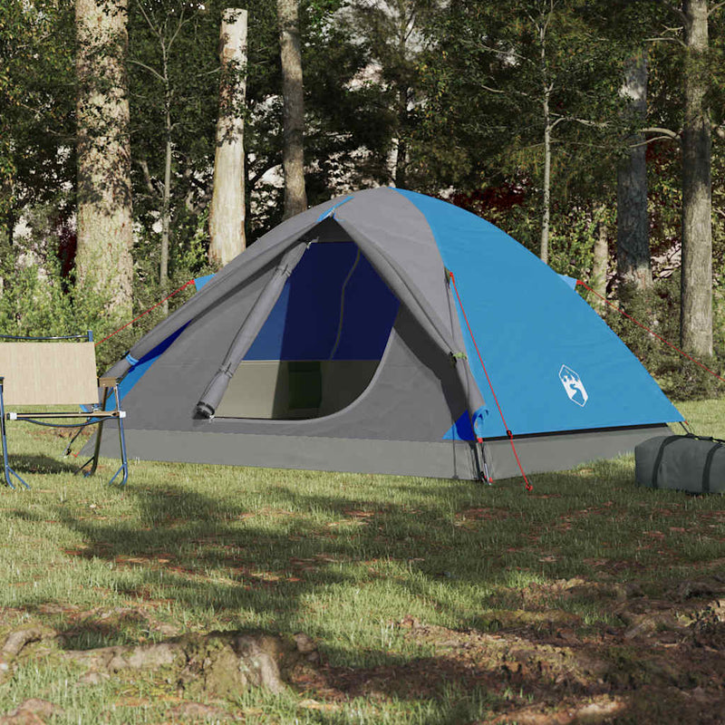 Load image into Gallery viewer, Vidaxl koepeltent 6-persoons waterdicht blauw