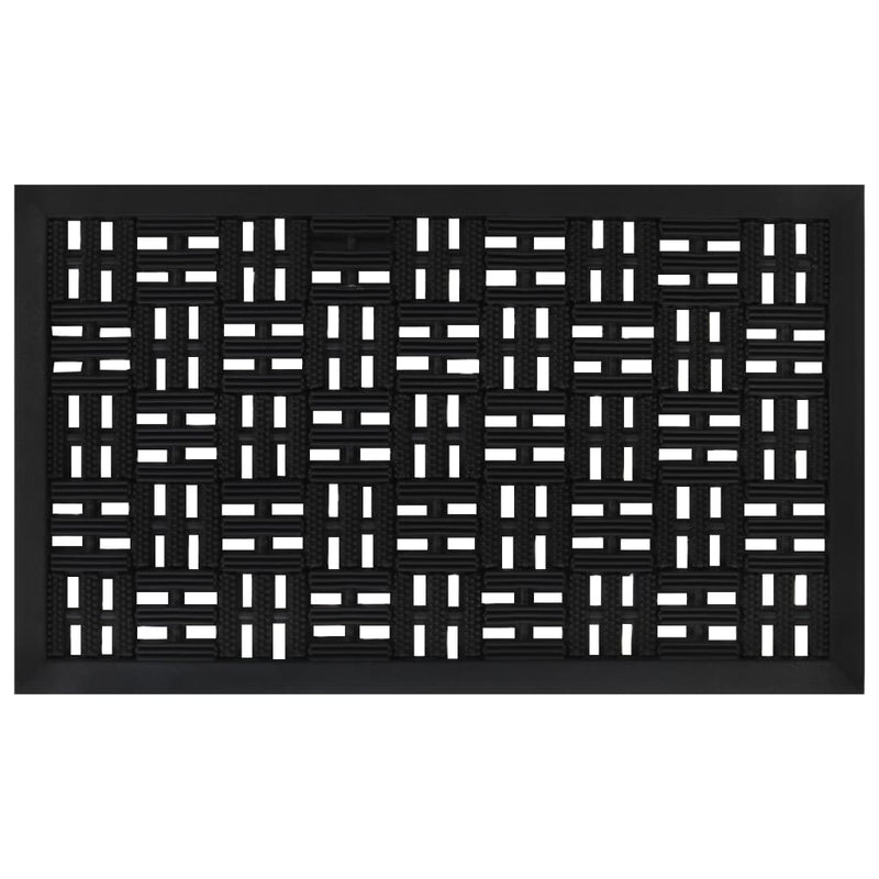 Load image into Gallery viewer, Vidaxl deurmat rechthoekig 45x75 cm rubber