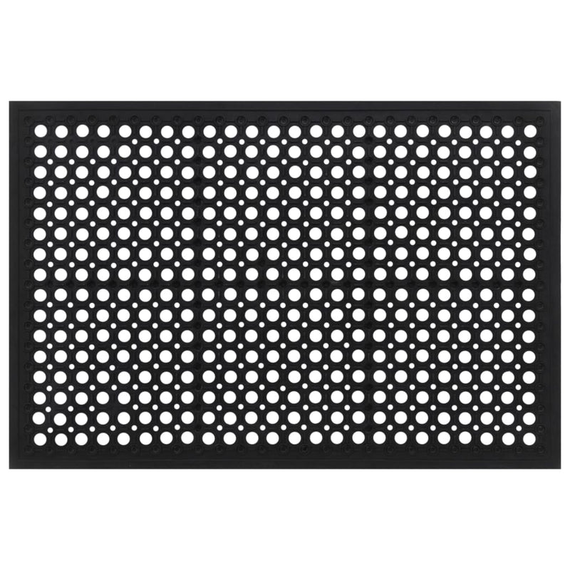 Load image into Gallery viewer, Vidaxl deurmat rechthoekig 60x90 cm rubber