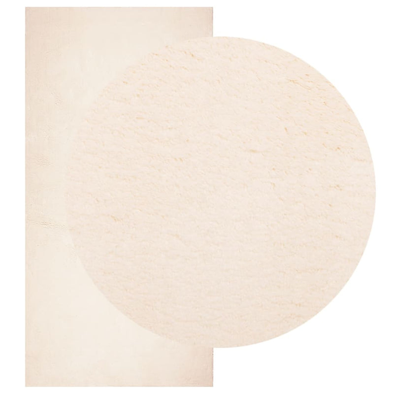 Afbeelding laden in galerijviewer, Vidaxl vloerkleed huarte laagpolig zacht wasbaar 100x200 cm beige