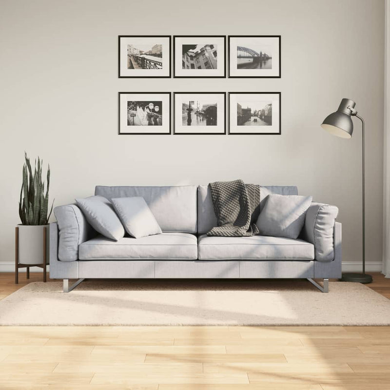 Afbeelding laden in galerijviewer, Vidaxl vloerkleed huarte laagpolig zacht wasbaar 100x200 cm beige