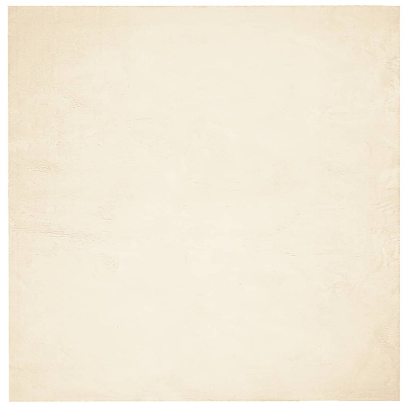 Afbeelding laden in galerijviewer, Vidaxl vloerkleed huarte laagpolig zacht wasbaar 200x200 cm crème