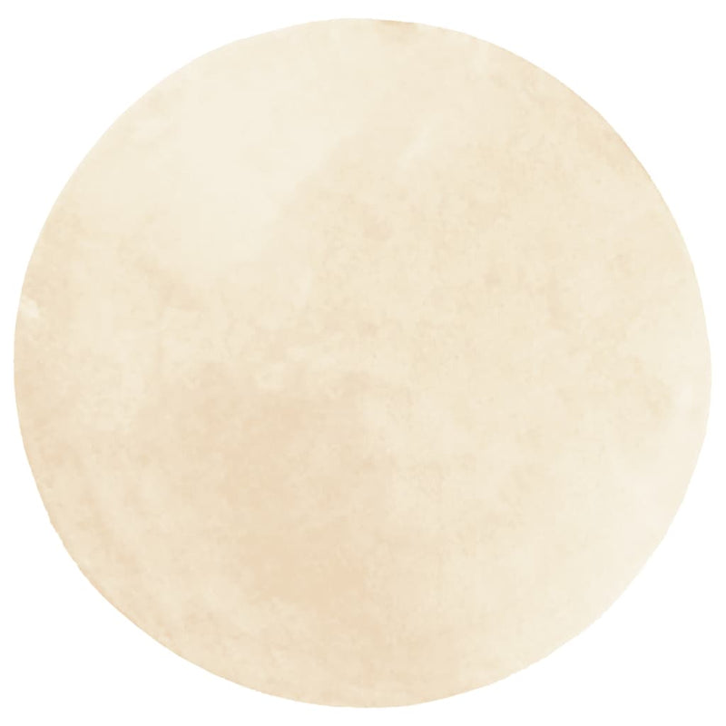 Load image into Gallery viewer, Vidaxl vloerkleed huarte laagpolig zacht wasbaar ø 200 cm crème