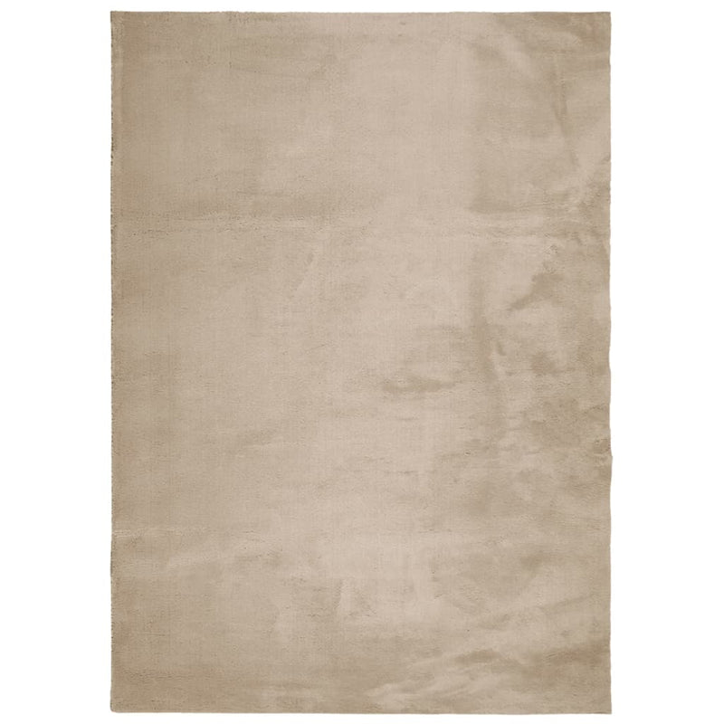 Afbeelding laden in galerijviewer, Vidaxl vloerkleed huarte laagpolig zacht wasbaar 200x280cm zandkleurig