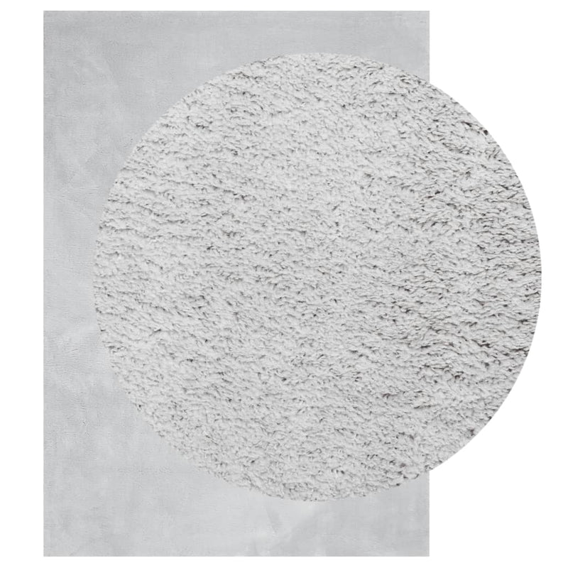 Afbeelding laden in galerijviewer, Vidaxl vloerkleed huarte laagpolig zacht wasbaar 240x340 cm grijs