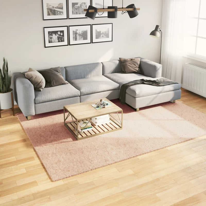 Afbeelding laden in galerijviewer, Vidaxl vloerkleed huarte laagpolig zacht wasbaar 200x280 cm roze