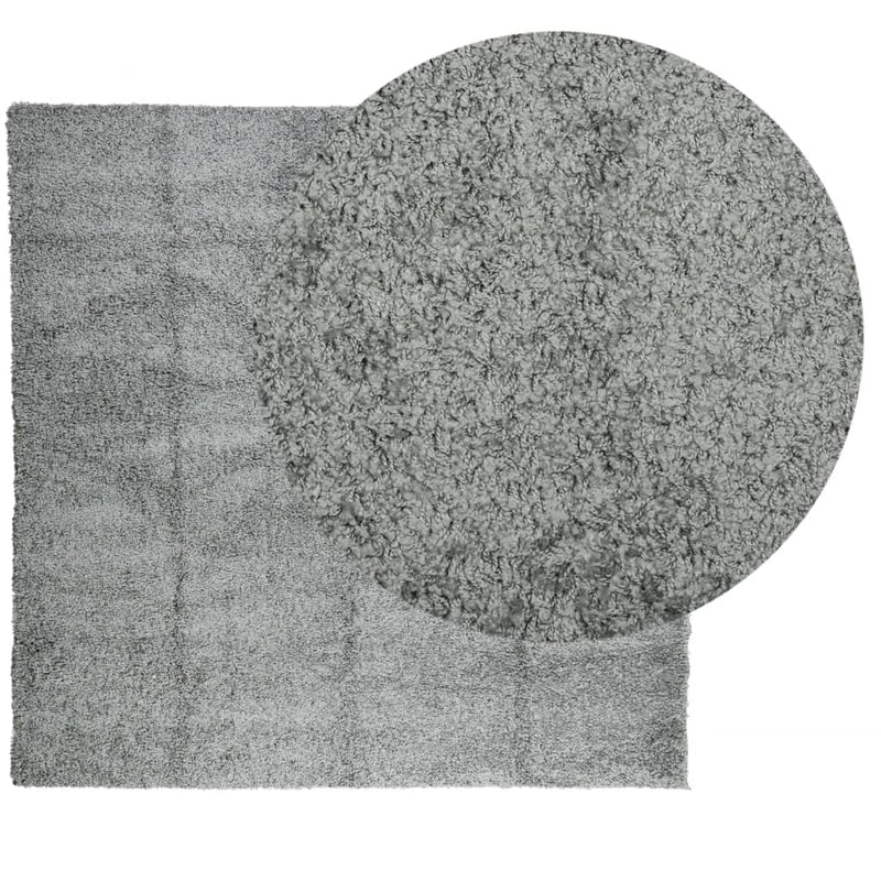 Load image into Gallery viewer, Vidaxl vloerkleed pamplona shaggy hoogpolig modern 160x160 cm groen