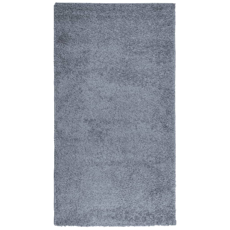 Load image into Gallery viewer, Vidaxl vloerkleed pamplona shaggy hoogpolig modern 60x110 cm blauw