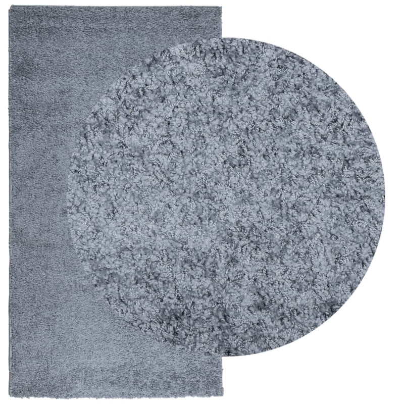 Load image into Gallery viewer, Vidaxl vloerkleed pamplona shaggy hoogpolig modern 60x110 cm blauw