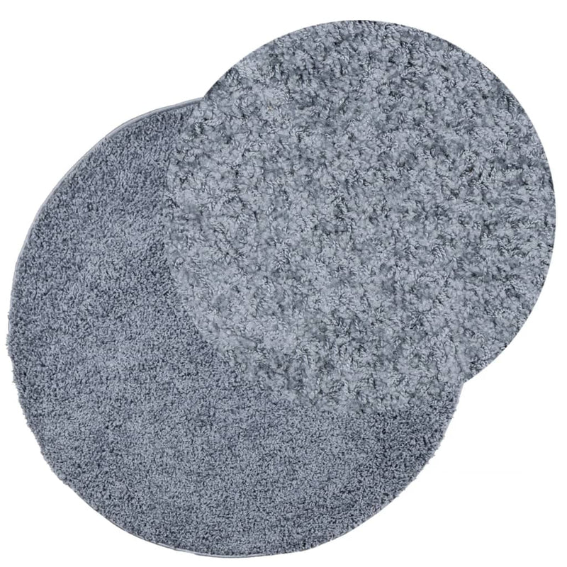 Load image into Gallery viewer, Vidaxl vloerkleed pamplona shaggy hoogpolig modern ø 280 cm blauw