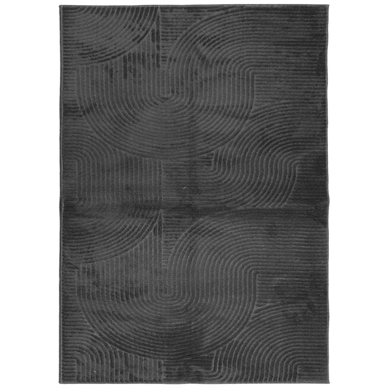 Load image into Gallery viewer, Vidaxl vloerkleed iza laagpolig scandinavisch 200x280 cm antraciet