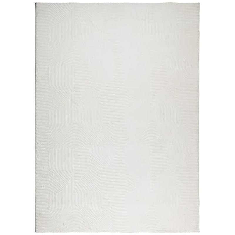 Load image into Gallery viewer, Vidaxl vloerkleed iza laagpolig scandinavisch 200x280 cm crèmekleurig
