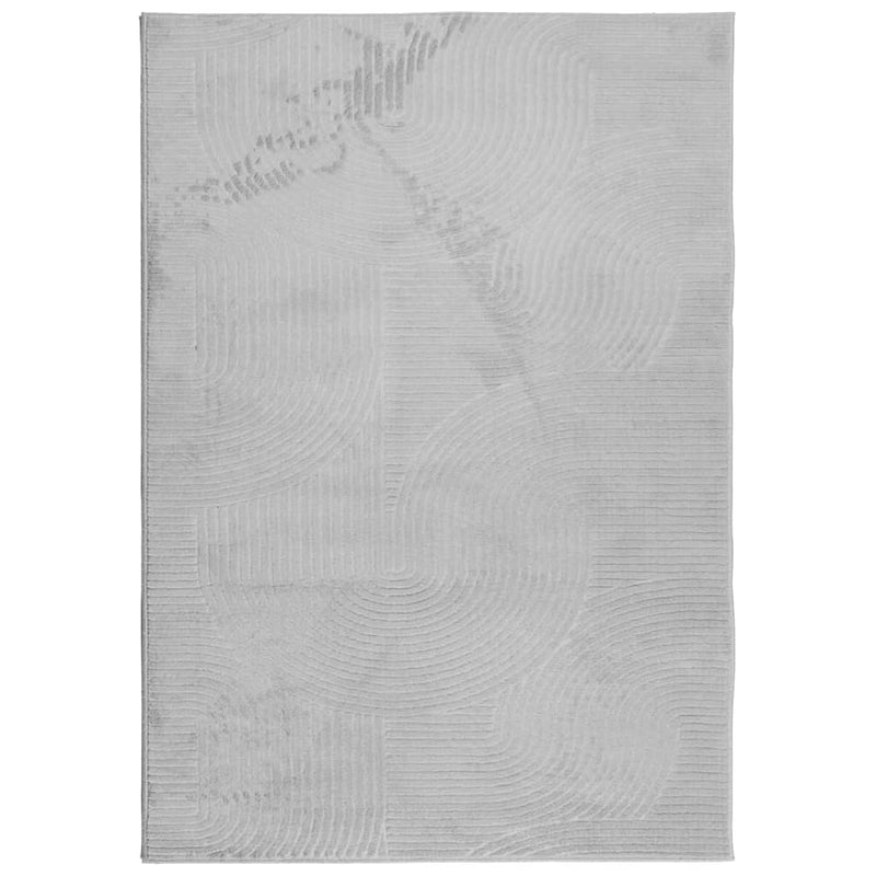 Load image into Gallery viewer, Vidaxl vloerkleed iza laagpolig scandinavisch 120x170 cm grijs