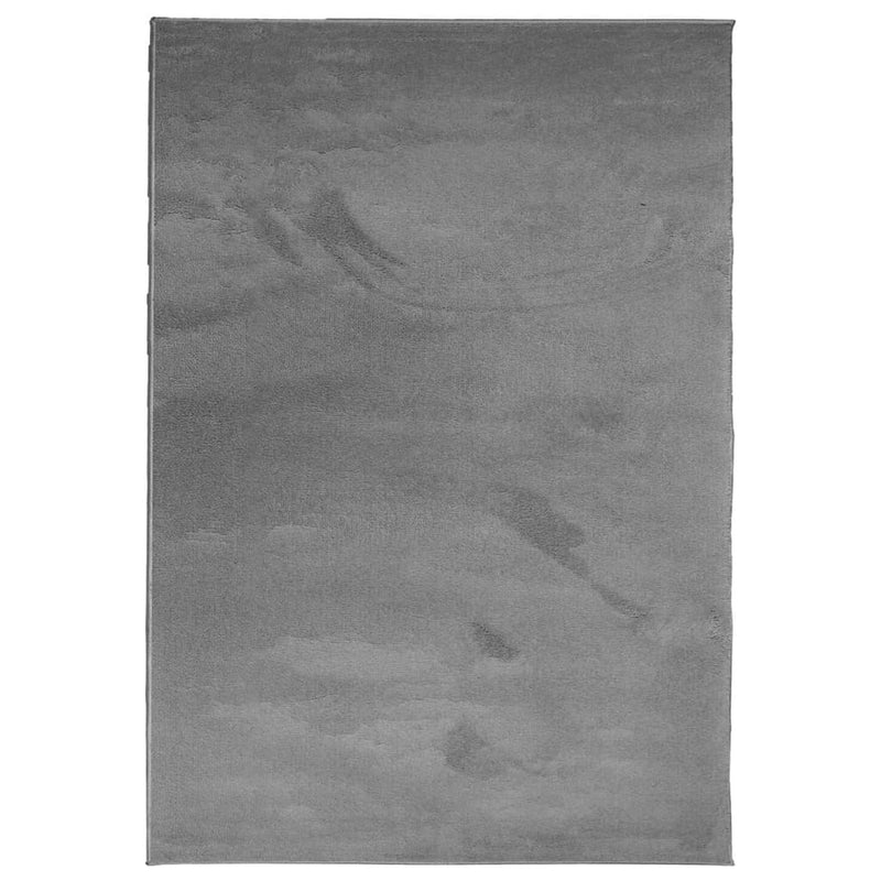 Load image into Gallery viewer, Vidaxl vloerkleed oviedo laagpolig 200x280 cm antracietkleurig