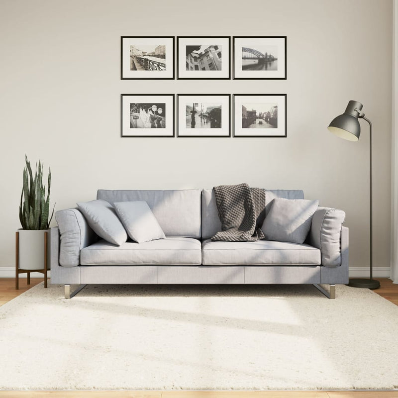 Load image into Gallery viewer, Vidaxl vloerkleed oviedo laagpolig 200x200 cm beige