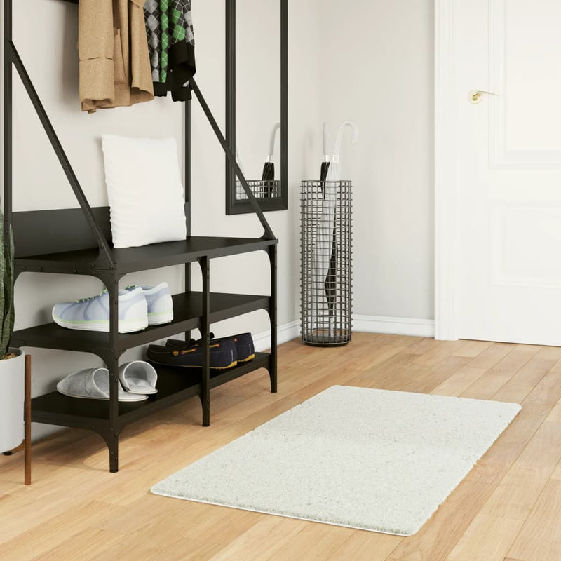 Load image into Gallery viewer, Vidaxl vloerkleed oviedo laagpolig 60x110 cm crèmekleurig