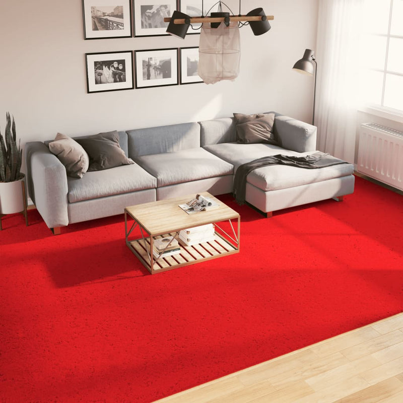 Load image into Gallery viewer, Vidaxl vloerkleed oviedo laagpolig 300x400 cm rood