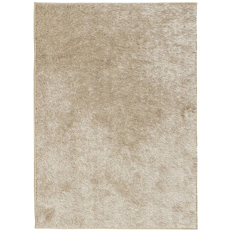 Load image into Gallery viewer, VidaXL Vloerkleed ISTAN hoogpolig glanzend 240x340 cm beige