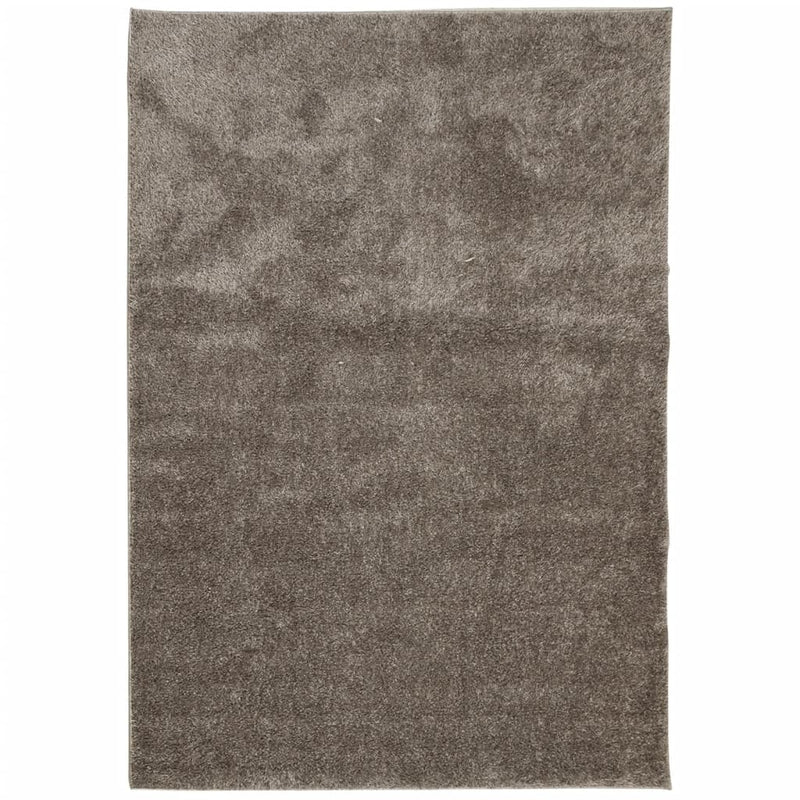 Load image into Gallery viewer, Vidaxl vloerkleed istan hoogpolig glanzend 120x170 cm grijs
