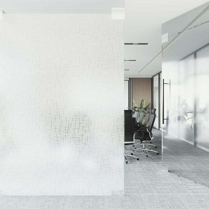 Load image into Gallery viewer, Vidaxl raamfolie sterrenpatroon mat 90x500 cm pvc